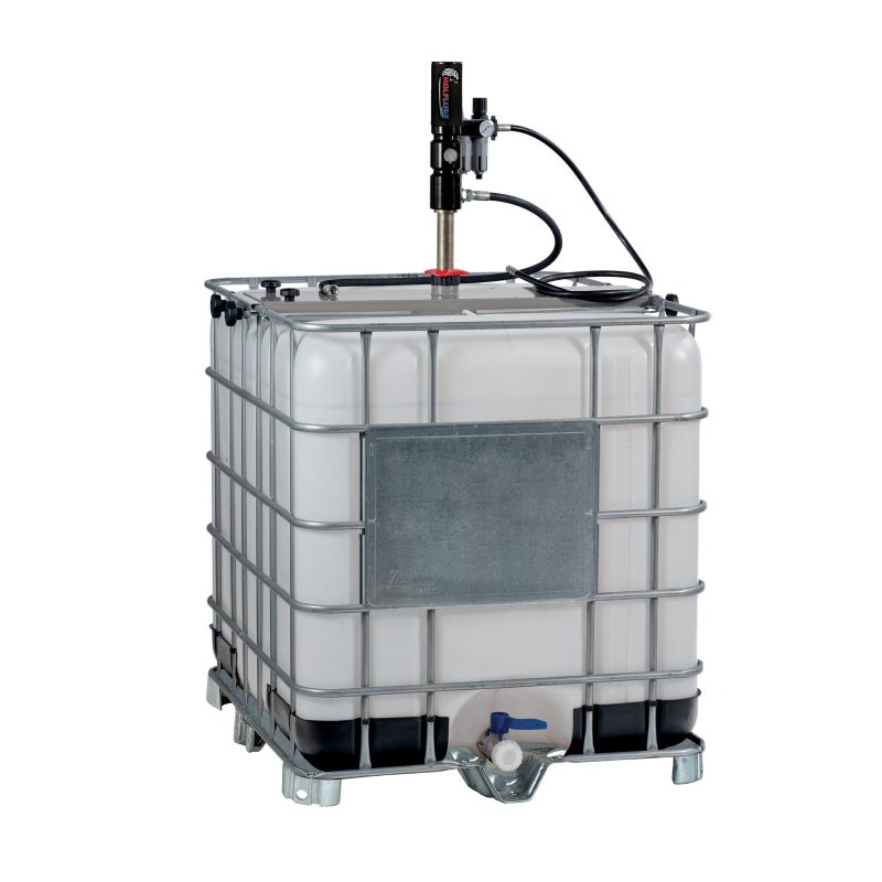 TOTE/IBC Kit, Tote Mounted, with 3:1 double acting high flow pump