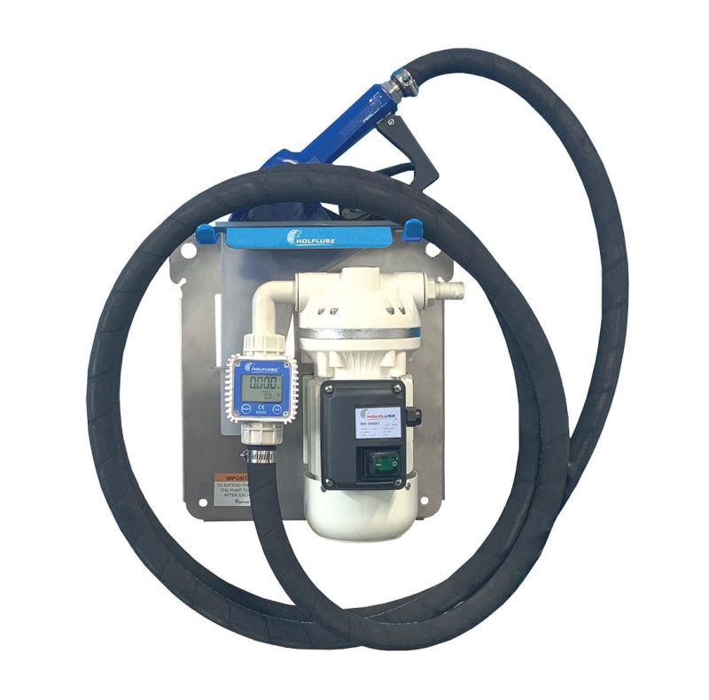 DEF Kit for Totes - 110V with Auto Nozzle, Hose, and Digital Meter